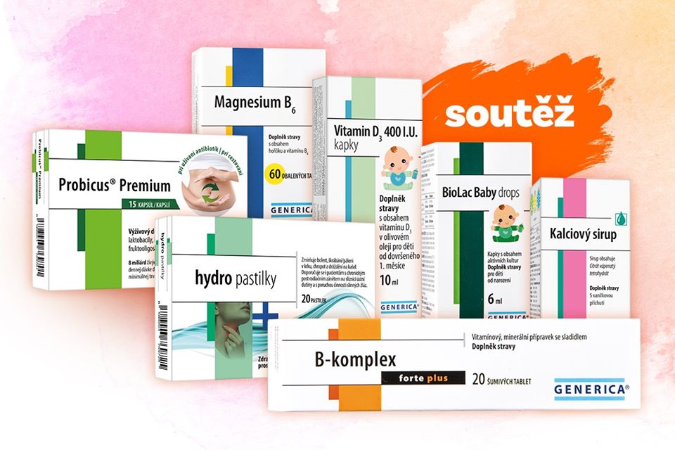 Soutěž o balíček kvalitních produktů značky GENERICA
