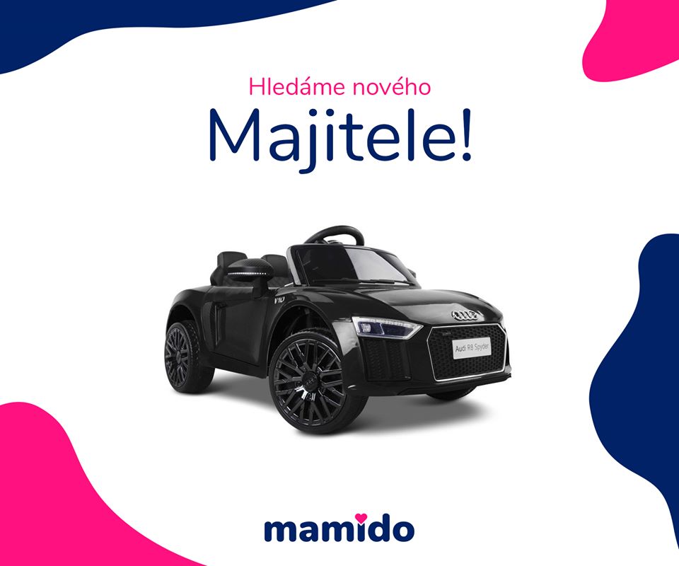 Soutěž o luxusní dětské elektrické autíčko Audi R8 Spyder