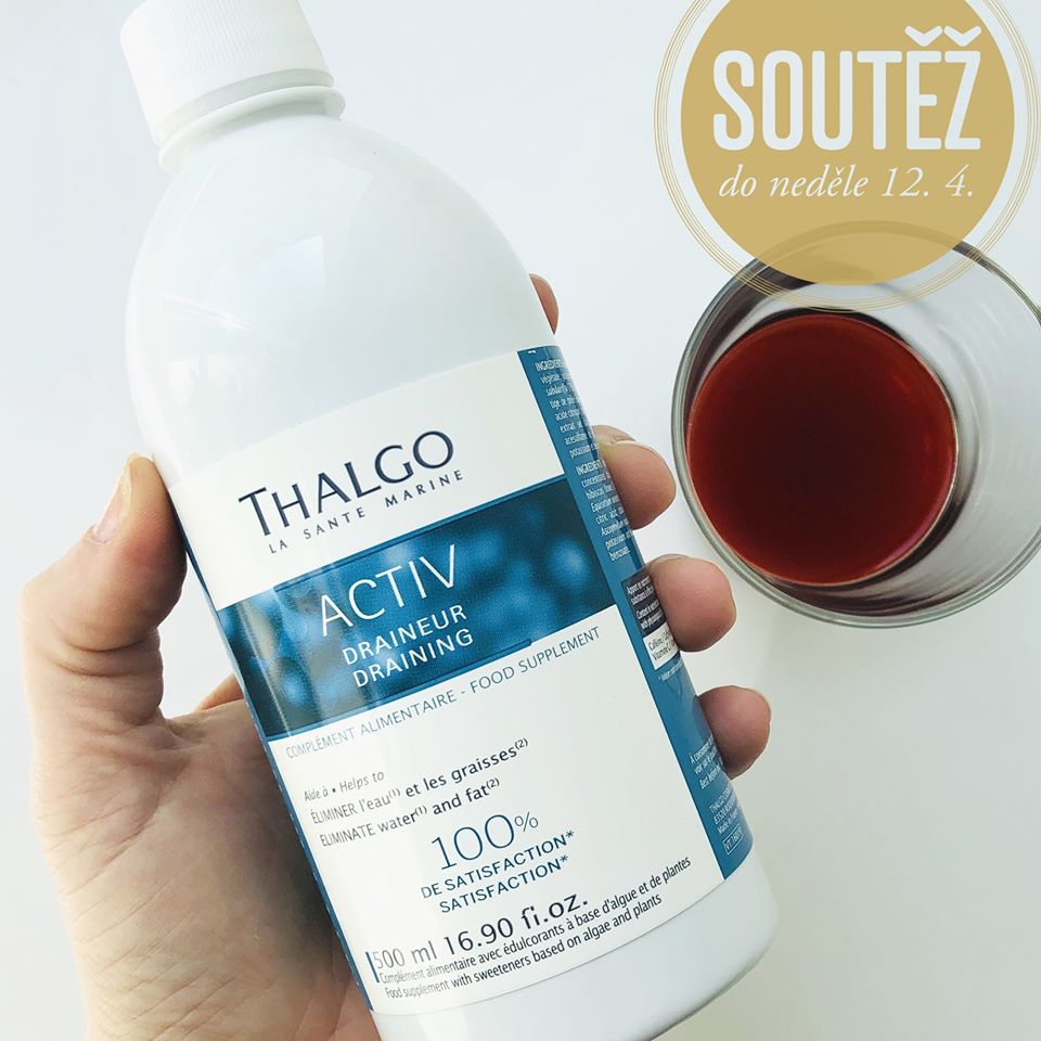 Soutěž o nápoj Thalgo pro rychlé zeštíhlení do 7 dnů