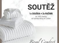 Soutěž o 1x osuška a 2x ručník ze 100% bavlny od King of Cotton