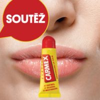 Soutěž o 2 dárkové balíčky fenomenálních balzámu na rty Carmex