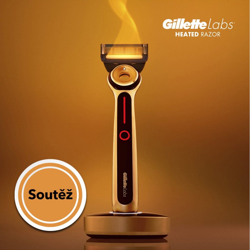 Soutěž o doslova horkou novinku Gillette Labs Heated Razor
