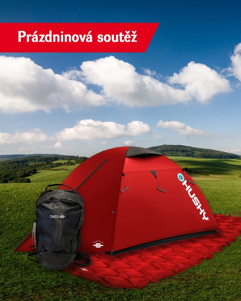 Soutěž o stylový stan Husky, nafukovací karimatku nebo praktický batoh