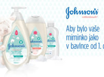 Soutěž o 5 balíčků novorozenecké řady JOHNSON’S Cottontouch