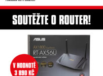 Soutěž o router ASUS RT-AX56U Dual Band Gigabit Router