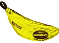 Soutěž o party rodinnou hru BANANAGRAMS