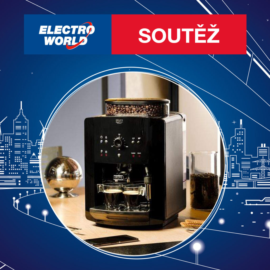 Soutěž o kávovar Krups EA8110 Quattro Force