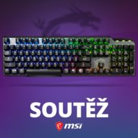 Soutěž o mechanickou klávesnici MSI Vigor GK50 Elite