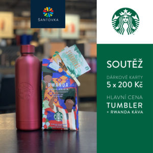 Soutěž o poukazy a dárky od STARBUCKS