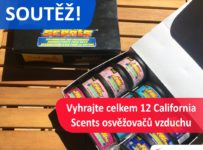 Soutěž o 12 libovolných osvěžovačů vzduchu California Scents