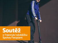 Soutěž o freestylovou koloběžku Spokey Fastplant