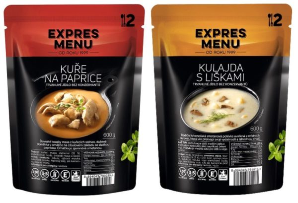 Soutěž o hotová jídla balená v sáčcích – EXPRES MENU