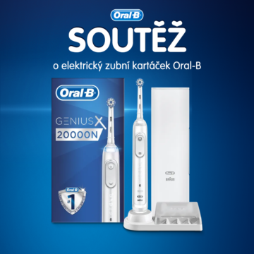Soutěž o elektrický zubní kartáček Oral-B