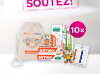 Soutěž o 10 balíčků plných produktů Elmex kids a Elmex junior