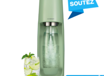 Soutěž o výrobník domácí perlivé vody SodaStream Spirit Mint Green