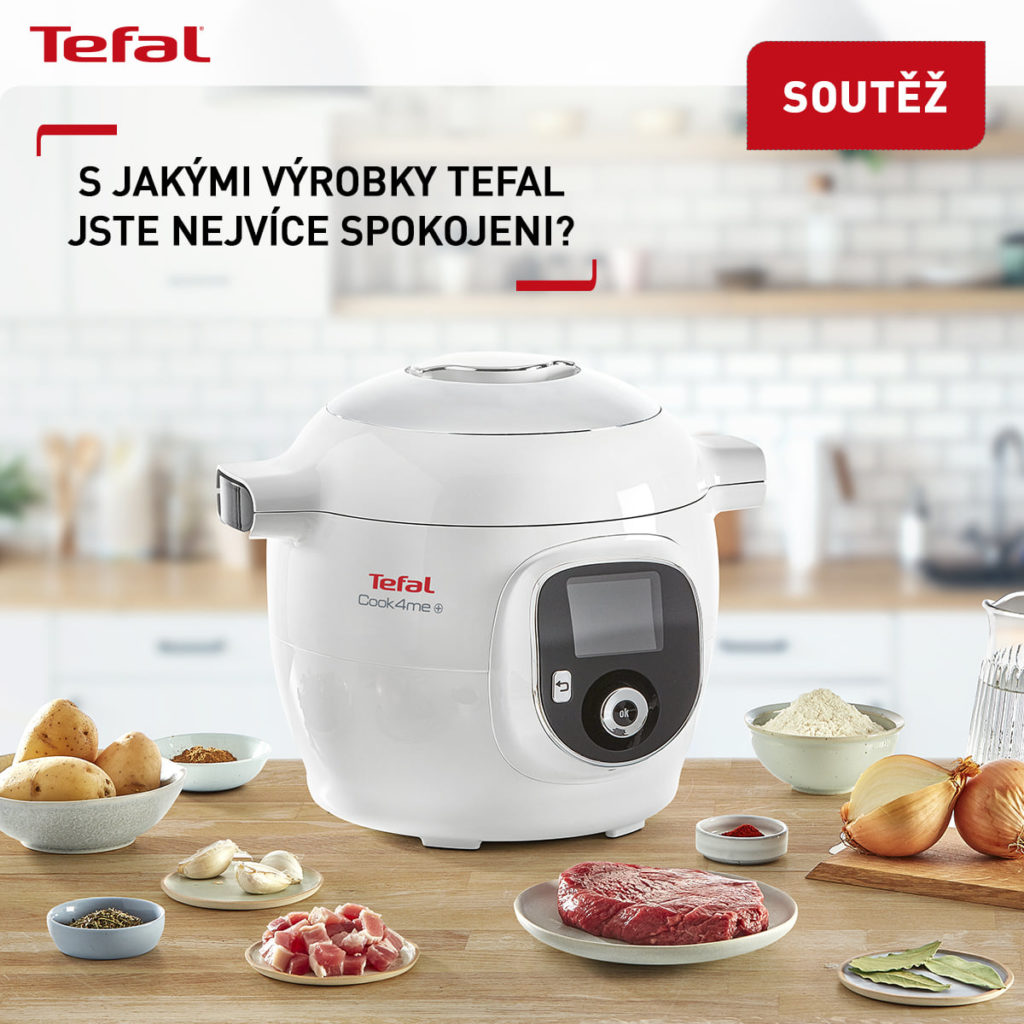 Soutěž o nový multifunkční elektrický tlakový hrnec Tefal Cook4Me