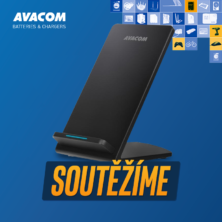 Soutěž o bezdrátovou nabíječku AVACOM HomeRAY S10