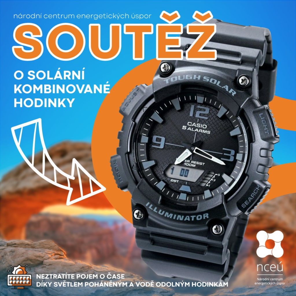 Soutěž o solární kombinované hodinky