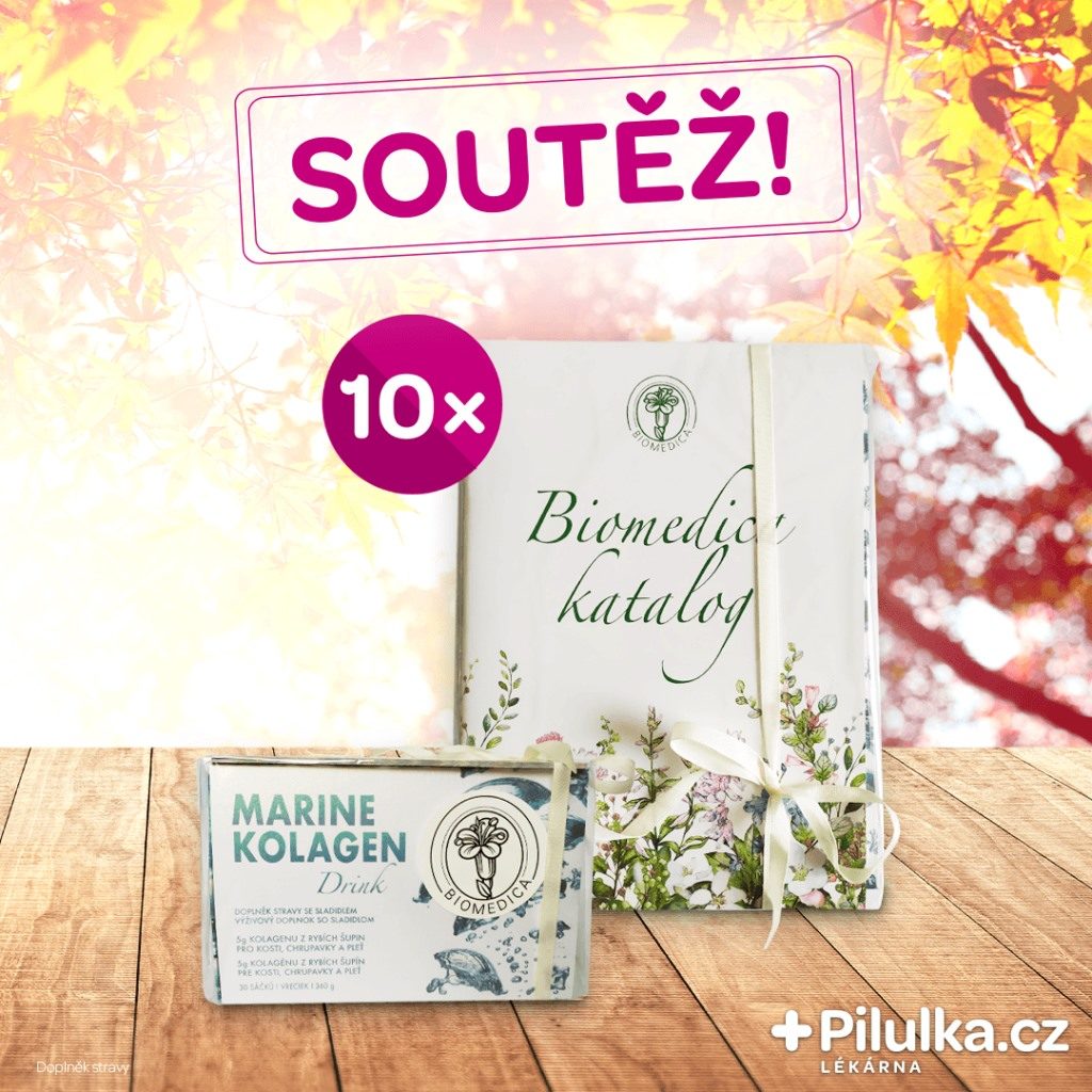 Soutěž o tříměsíční kúru Marine Kolagen Drink pro zdravé kosti, chrupavky a pleť