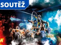 Soutěž o stavebnici Playmobil Novelmorské vlčí spřežení a vodní dělo