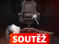 Soutěž o nejnovější herní židli CZC.Gaming Bastion Dark Edition