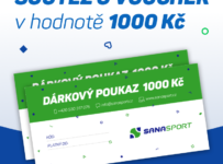 Soutěž o voucher Sanasport.cz v hodnotě 1000 Kč