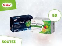 Soutěž o balíček novinek Dr.Max Goodbye Stress a Happy Sleep