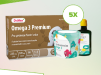 Soutěž o balíček plný zdravý prospěšných omega-3 mastných kyselin, a to pro malé i velké