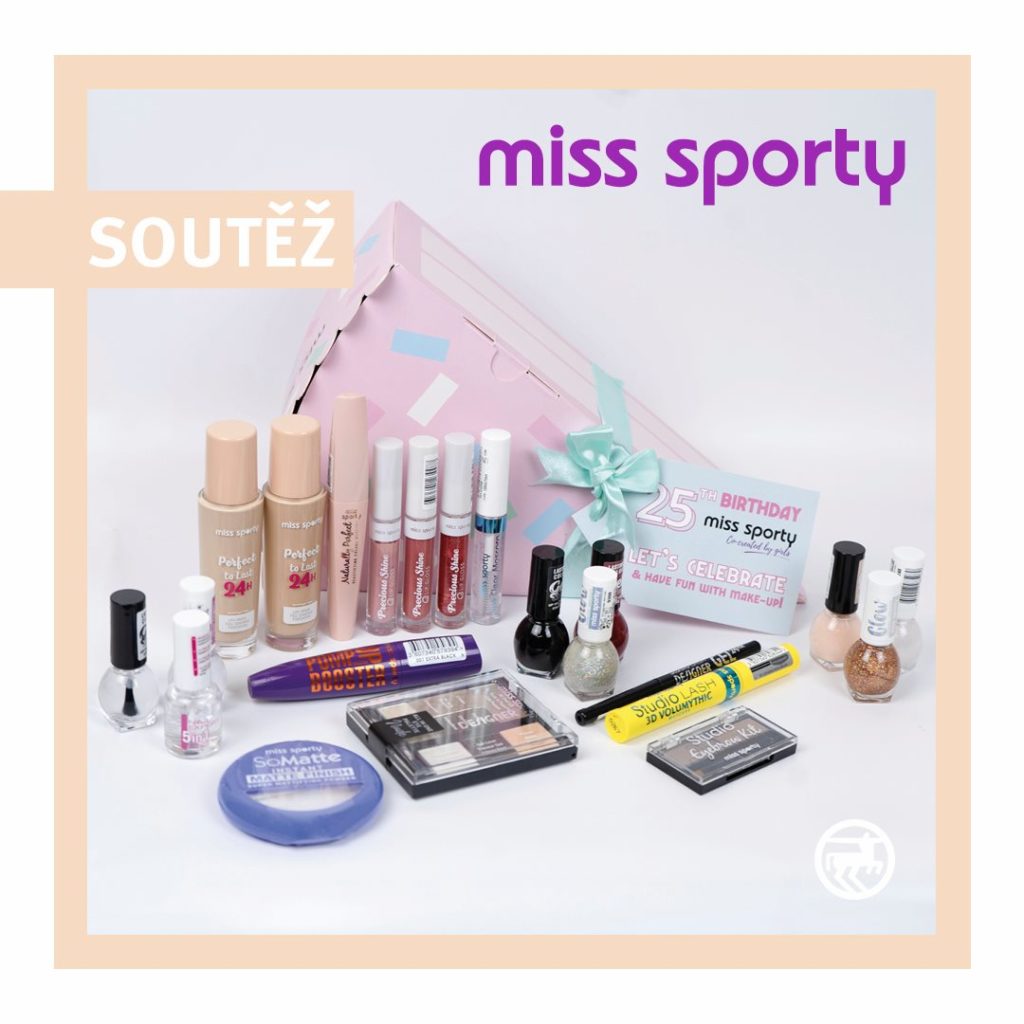 Soutěž o box plný bestsellerů Miss sporty