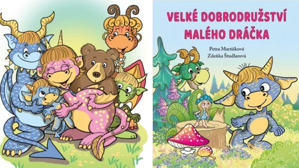 Soutěž o pohádkovou knížku Velké dobrodružství malého dráčka