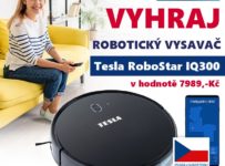 Soutěž o robotický vysavač TESLA RoboStar iQ300 v hodnotě 7.989 Kč