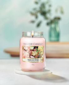 Soutěž o vonnou svíčku Fresh Cut Roses od Yankee Candle