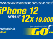 Každých 14 dní 72 000 Kč! Zapojte se do obří soutěže GOODYEAR