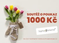 Soutěž o dárkový poukaz v hodnotě 1.000,- Kč na e-shopu Sophia Bohemia