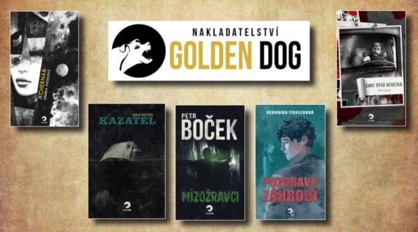 Soutěž o pět hororových knih z nakladatelství Golden Dog
