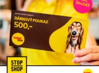 Soutěž o 3 x 500 Kč na nákup v Super zoo