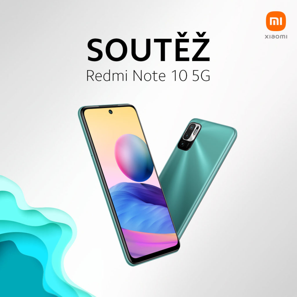Soutěž o nový Redmi Note 10 5G