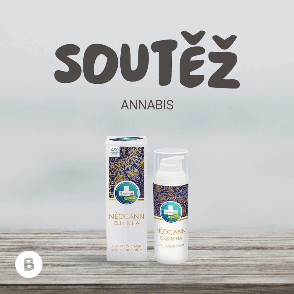 Soutěž o žhavou novinku značky Annabis – Néocann elixír HA anti-aging sérum