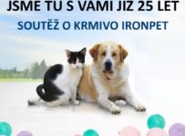 Soutěž o 6 velkých pytlů krmiva IRONPET dle vlastního výběru