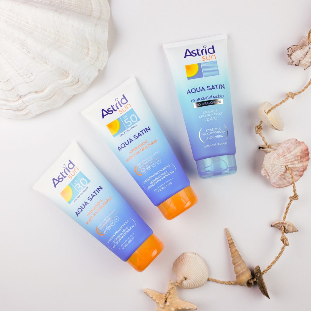 Soutěž o balíček Astrid řady AQUA SATIN