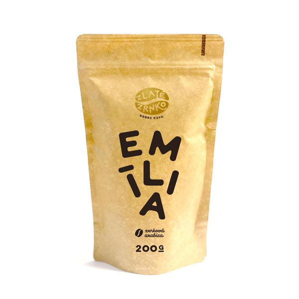 Soutěž o balíčky nejprodávanější zrnkové kávy EMÍLIA od Zlatého zrnka