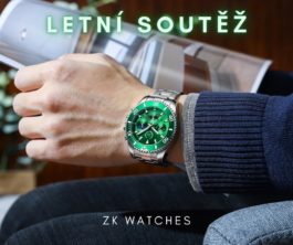 Soutěž o luxusní hodinky POSEIDON od ZK WATCHES