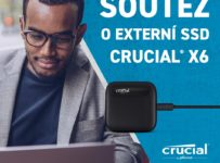 Soutěž o externí SSD Crucial X6 500 GB