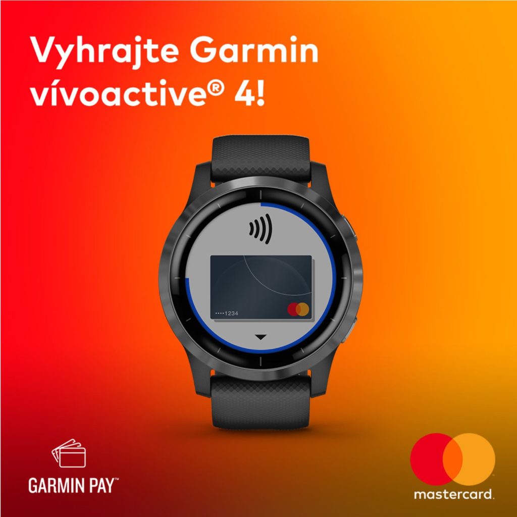 Soutěž o hodinky Garmin vívoactive 4
