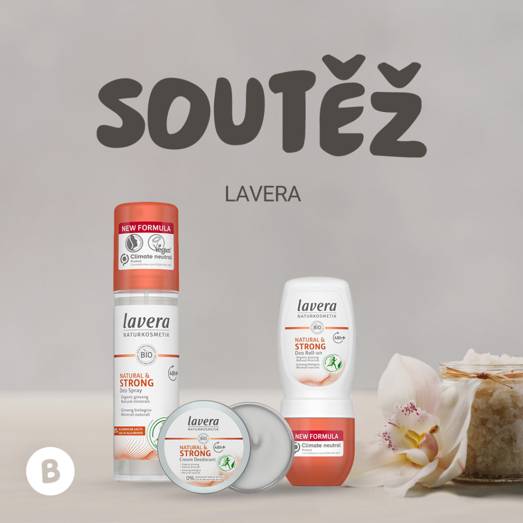 Soutěž o nové deodoranty značky Lavera