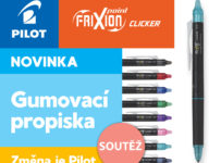 Soutěž o sadu prospisek Pilot FriXion Point Clicker