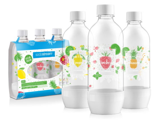 Soutěž o 3 balení lahví Sodastream FRUITS