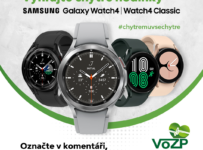 Soutěž o chytré hodinky SAMSUNG Galaxy Watch4