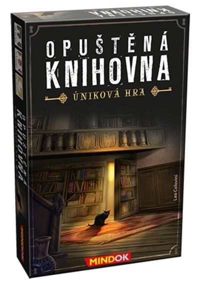 Soutěž o únikovou hru OPUŠTĚNÁ KNIHOVNA