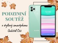 Podzimní soutěž o stylový smartphone Oukitel C22 Mint